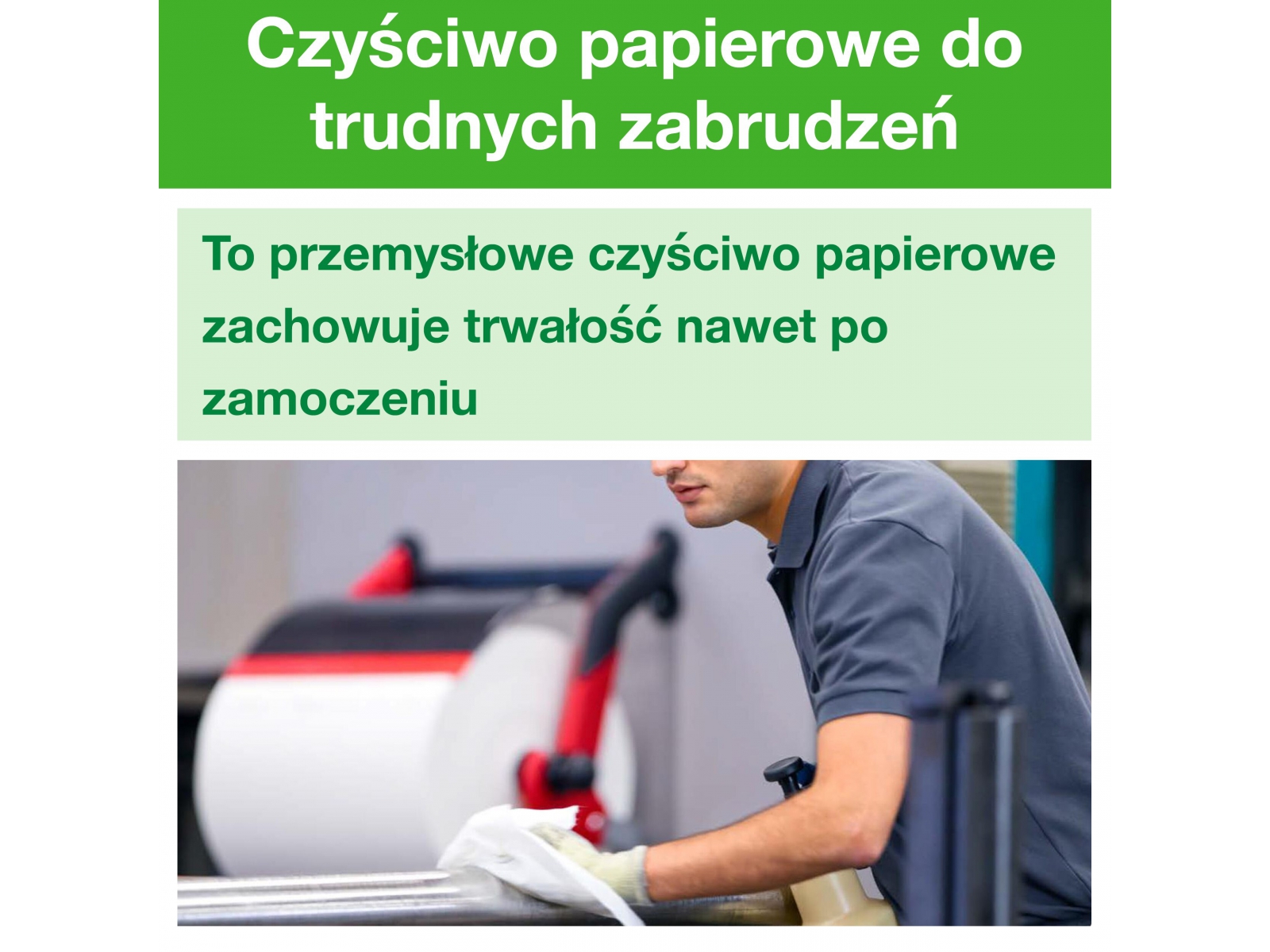 Czyściwo x1 Tork 130060 QD  Premium 2W 340mb